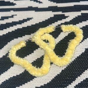 Handmade fuzzy earrings